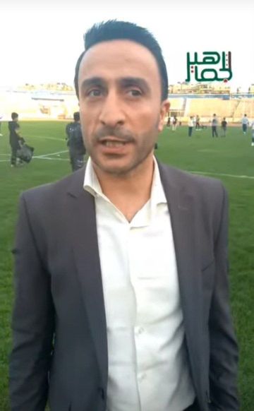  عاجل فراس تيت أول رئيس لاتحاد كرة القدم السوري بعد التحرير 