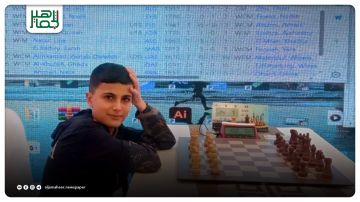لاعب منتخب سورية للشطرنج مازن فندي يتوج بلقب بطولة العرب في الشطرنج السريع المقامة بالكويت