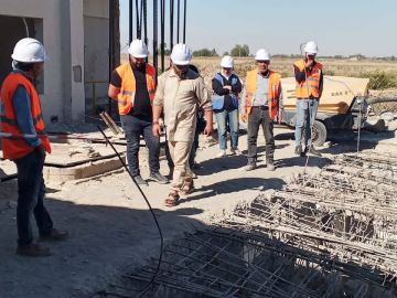 نسبة الإنجاز في محطة مياه الفرات بدير الزور نسبة الإنجاز في محطة مياه الفرات بدير الزور