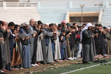 إقامة صلاة الاستسقاء في دير الزور وريفها دعاء للغيث والرحمة