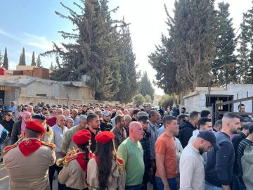 اضراب عام في ربلة بحمص بعد مقتل شابين برصاص مسلحين