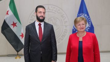 الشرع يجتمع في واشنطن مع مديرة صندوق النقد الدولي