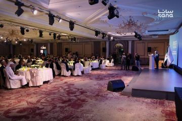 وزارة الاقتصاد تعقد مؤتمرا صحفيا خاصا بإطلاق فعاليات معرض سوريا الدولي للنسيج ناس تكس وزارة الاقتصاد تعقد مؤتمرا صحفيا خاصا بإطلاق فعاليات معرض سوريا الدولي للنسيج ناس تكس