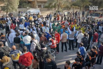 فعالية رياضية في دير الزور بمناسبة اليوم العالمي للطفل