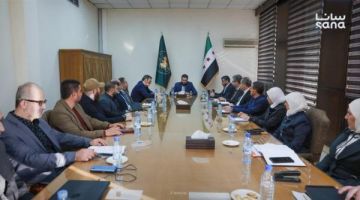 الرئيس الشرع يزور مصرف سوريا المركزي .. ويؤكد أهمية تطوير القطاع المصرفي لدعم التنمية الاقتصادية الرئيس الشرع يزور مصرف سوريا المركزي .. ويؤكد أهمية تطوير القطاع المصرفي لدعم التنمية الاقتصادية