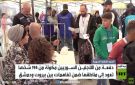 لاجئون سوريون يعودون من لبنان