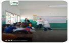 في إطار تعزيز الرعاية الصحية المدرسية ونشر الوعي الصحي بين الطلاب في المحافظة، يواصل فريق دائرة الصحة المدرسية في مديرية التربية والتعليم بحلب جولاته ...