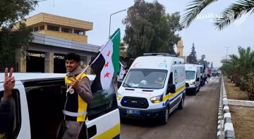 مسير استعراضي لفرق الطوارئ وإدارة الكوارث في دير الزور مسير استعراضي لفرق الطوارئ وإدارة الكوارث في دير الزور