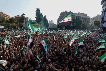 وفاة شاب وإصابة العشرات خلال فعاليات التحرير في دمشق وفاة شاب وإصابة العشرات خلال فعاليات التحرير في دمشق