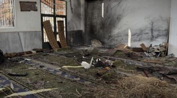 تفجير في مسجد بمدينة حمص أدى لوقوع قتلى وجرحى