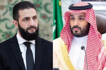 الشرع وبن سلمان يبحثان تعزيز التعاون وتحقيق التعافي الاقتصادي بسوريا الشرع وبن سلمان يبحثان تعزيز التعاون وتحقيق التعافي الاقتصادي بسوريا