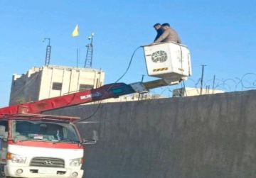 قسد تقوم بتركيب كاميرات مراقبة قرب مقراتها في أحياء الحسكة قسد تقوم بتركيب كاميرات مراقبة قرب مقراتها في أحياء الحسكة