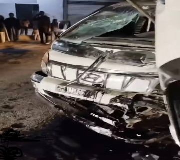 حادث مرور في الميادين يلحق أضرارا مادية ويصيب سائقا بكسور بسيطة