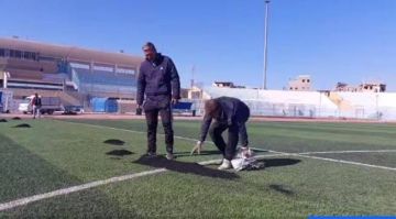 الملعب البلدي في دير الزور على موعد لاستضافة مباريات الدوري السوري