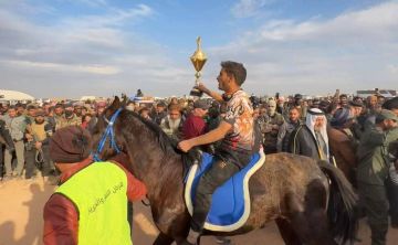 أمير الذياب… يتوج بطلاً لسباق النصر الأول في القورية
