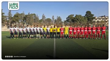 مباراة كرنفالية تحتفي بعيد التحرير ضمن فعاليات مهرجان منبج الثقافي