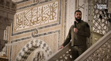 الرئيس الشرع في ذكرى التحرير: سنعيد سوريا قوية وعادلة من شمالها إلى جنوبها ومن شرقها إلى غربها الرئيس الشرع في ذكرى التحرير: سنعيد سوريا قوية وعادلة من شمالها إلى جنوبها ومن شرقها إلى غربها