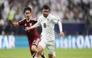 منتخب فلسطين يفوز على قطر في بطولة كأس العرب لكرة القدم - sy
