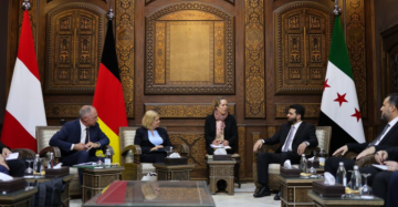 وزيرة الداخلية الألمانية في دمشق لبحث عودة اللاجئين السوريين وزيرة الداخلية الألمانية في دمشق لبحث عودة اللاجئين السوريين