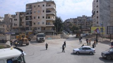 الدفاع المدني يشارك في أعمال فتح طرقات حيي الشيخ مقصود والأشرفية في حلب  الدفاع المدني يشارك في أعمال فتح طرقات حيي الشيخ مقصود والأشرفية في حلب