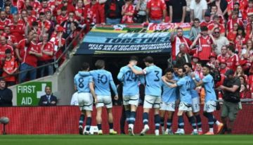 مانشستر سيتي يبلغ نهائي كأس الاتحاد بثنائية نظيفة بشباك نوتنغهام فورست مانشستر سيتي يبلغ نهائي كأس الاتحاد بثنائية نظيفة بشباك نوتنغهام فورست