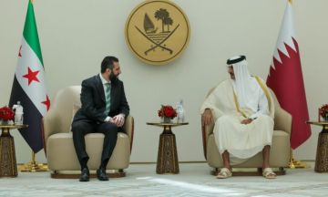 الرئيس الشرع وأمير دولة قطر يبحثان العلاقات الثنائية وسبل دعمها وتطويرها