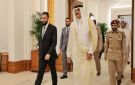أمير قطر يعقد جلسة مباحثات رسمية مع الرئيس السوري في الديوان الأميري (صور) - sy
