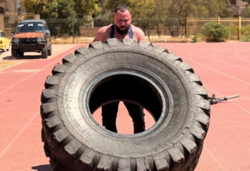 انطلاق فعاليات بطولة أقوى رجل وامرأة في السويداء (صور)