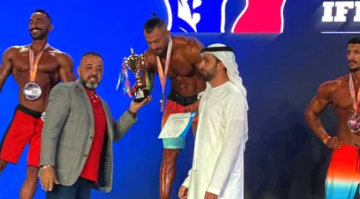 ذهبية لسوريا ببطولة آسيا لبناء الأجسام