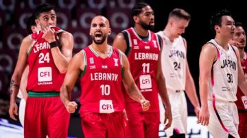 المنتخب اللبناني يسحق نظيره الياباني ويبلغ ربع نهائي كأس آسيا لكرة السلة