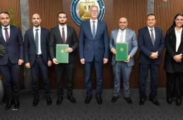 سوريا ومصر توقعان مذكرتي تفاهم للتعاون في مجالات الغاز والمنتجات البترولية