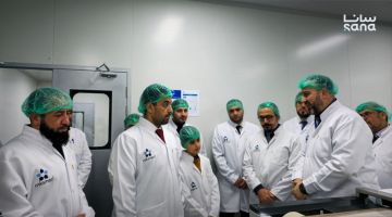 افتتاح أول خط لإنتاج الأملاح الصيدلانية في سوريا افتتاح أول خط لإنتاج الأملاح الصيدلانية في سوريا