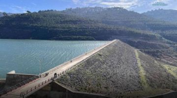 15 ضعفا مقارنة بالعام الماضي.. سد دريكيش يمتلأ بالكامل