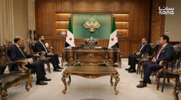 الشرع يلتقي ممثلين عن شركة تركية ستدخل صناعة السفن إلى سوريا