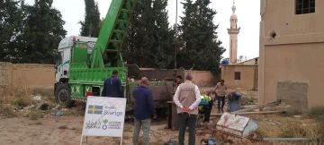 صيانة غاطسي بئرين في تل حميس لتحسين استمرارية مياه الشرب صيانة غاطسي بئرين في تل حميس لتحسين استمرارية مياه الشرب