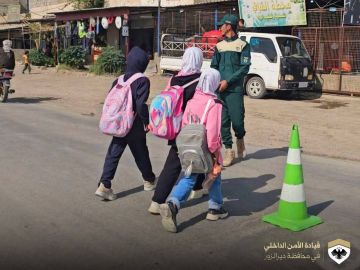 ٱمن طرق البصيرة تؤمن حركة عبور الطلبة
