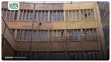 انطلاق مشروع تأهيل وتجميل مبنى كلية الهندسة الكهربائية والإلكترونية في جامعة حلب انطلاق مشروع تأهيل وتجميل مبنى كلية الهندسة الكهربائية والإلكترونية في جامعة حلب