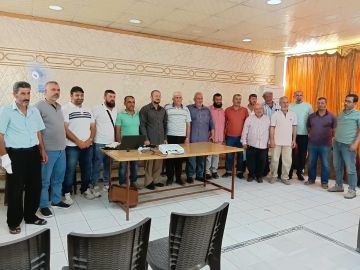 ختام دورة الصحة والسلامة المهنية في قطاع النفط والغاز في اتحاد عمال ديرالزور ختام دورة الصحة والسلامة المهنية في قطاع النفط والغاز في اتحاد عمال ديرالزور