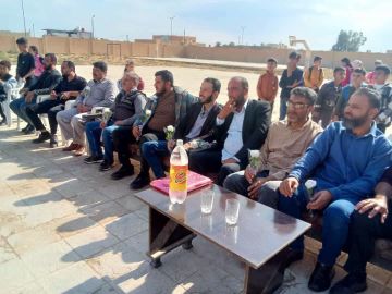 فعالية حول اليوم العالمي للحد من الكوارث في مدينة الشدادي بريف الحسكة فعالية حول اليوم العالمي للحد من الكوارث في مدينة الشدادي بريف الحسكة