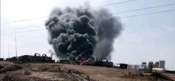 حريق في مصفاة غاز الشدادي وأضرار مادية دون إصابات حريق في مصفاة غاز الشدادي وأضرار مادية دون إصابات