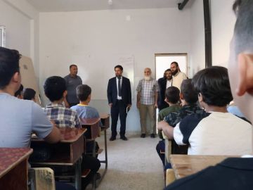 أوقاف دير الزور تتابع واقع التعليم الشرعي والمساجد في البوكمال أوقاف دير الزور تتابع واقع التعليم الشرعي والمساجد في البوكمال