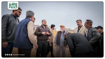إدارة منبج تتفقد الأحياء المتضررة من العاصفة المطرية وتشدد على استمرار الاستنفار