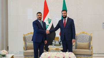 الشرع يستقبل رئيس الوزراء العراقي بدمشق ويبحثان تعزيز العلاقات بين سوريا والعراق الشرع يستقبل رئيس الوزراء العراقي بدمشق ويبحثان تعزيز العلاقات بين سوريا والعراق