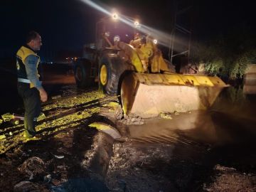 سوريا.. أمطار غزيرة وسيول وفرق الدفاع المدني تستنفر
