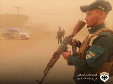 أمن الطرق في محافظة دير الزور.. استجابة ميدانية للحد من مخاطر العاصفة الغبارية