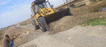 استجابة لمناشدة الأهالي.. بلدية الكبر تباشر ترميم طريق الغباطة استجابة لمناشدة الأهالي.. بلدية الكبر تباشر ترميم طريق الغباطة