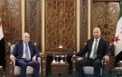 مسؤول أممي يلتقي وزير الطوارئ ويبحث معه دعم عمليات التعافي واعادة الاعمار