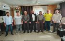 رئيس اتحاد عمال محافظة ديرالزور يستقبل إدارة النادي العمالي