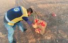 العثور على صاروخ غير منفجر في ناحية الهول بالحسكة