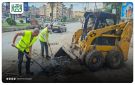 آليات الخدمات في حلب تدعم أعمال تنظيف المصافي المطرية وتعزيز جاهزيتها